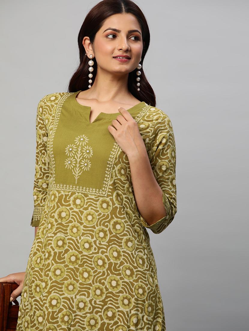 women's a-line kurta - 20060129 - Standard Image - 3