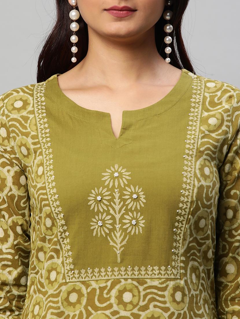 women's a-line kurta - 20060129 - Standard Image - 4