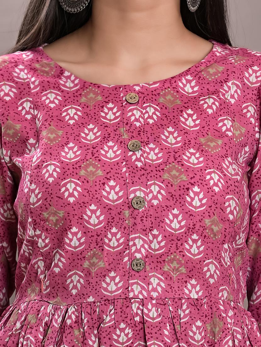 round neck printed top and trouser set - 20071230 - Zoom Image - 6