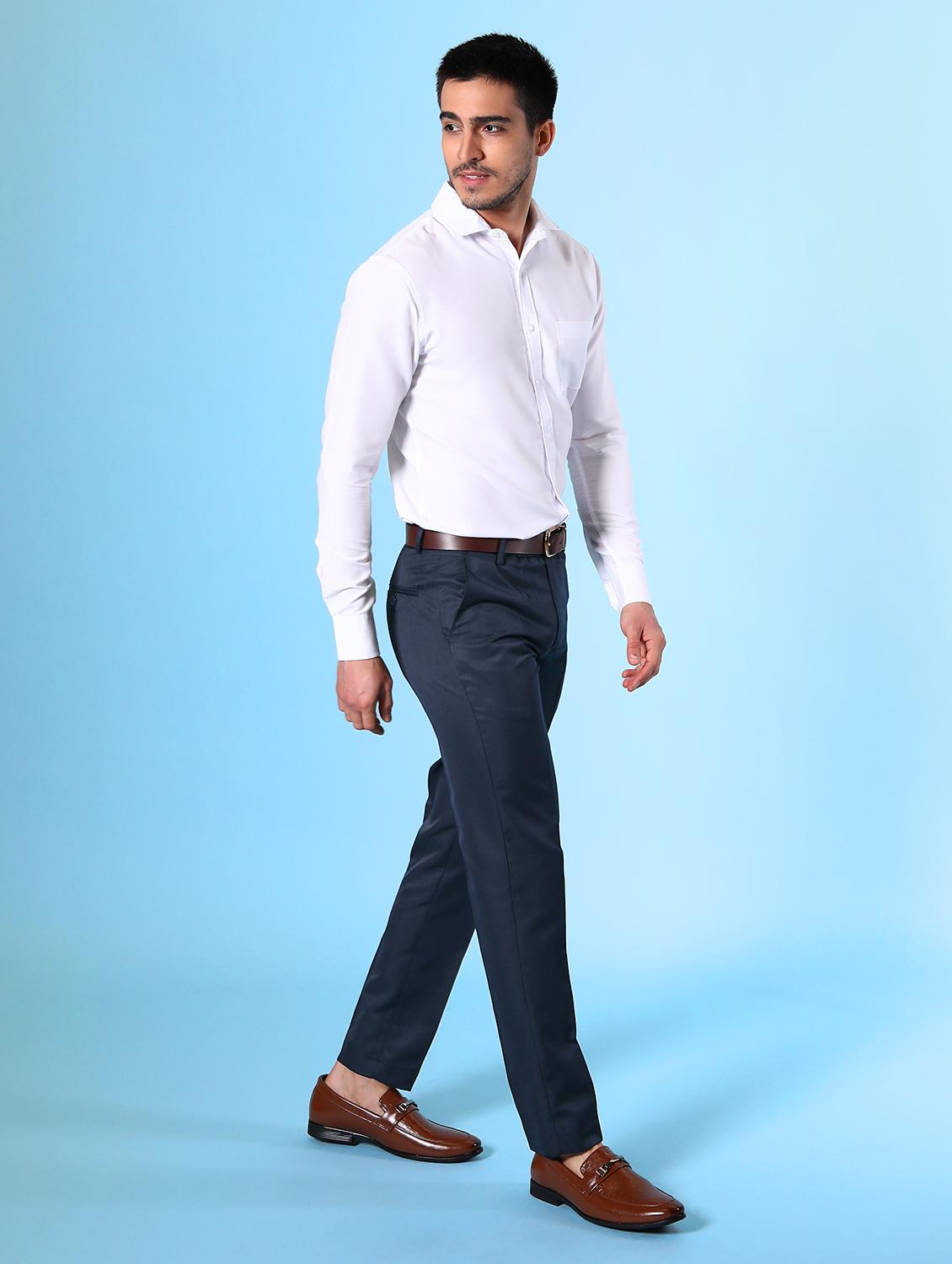 pack of 2 solid formal trousers - 20072504 - Standard Image - 12