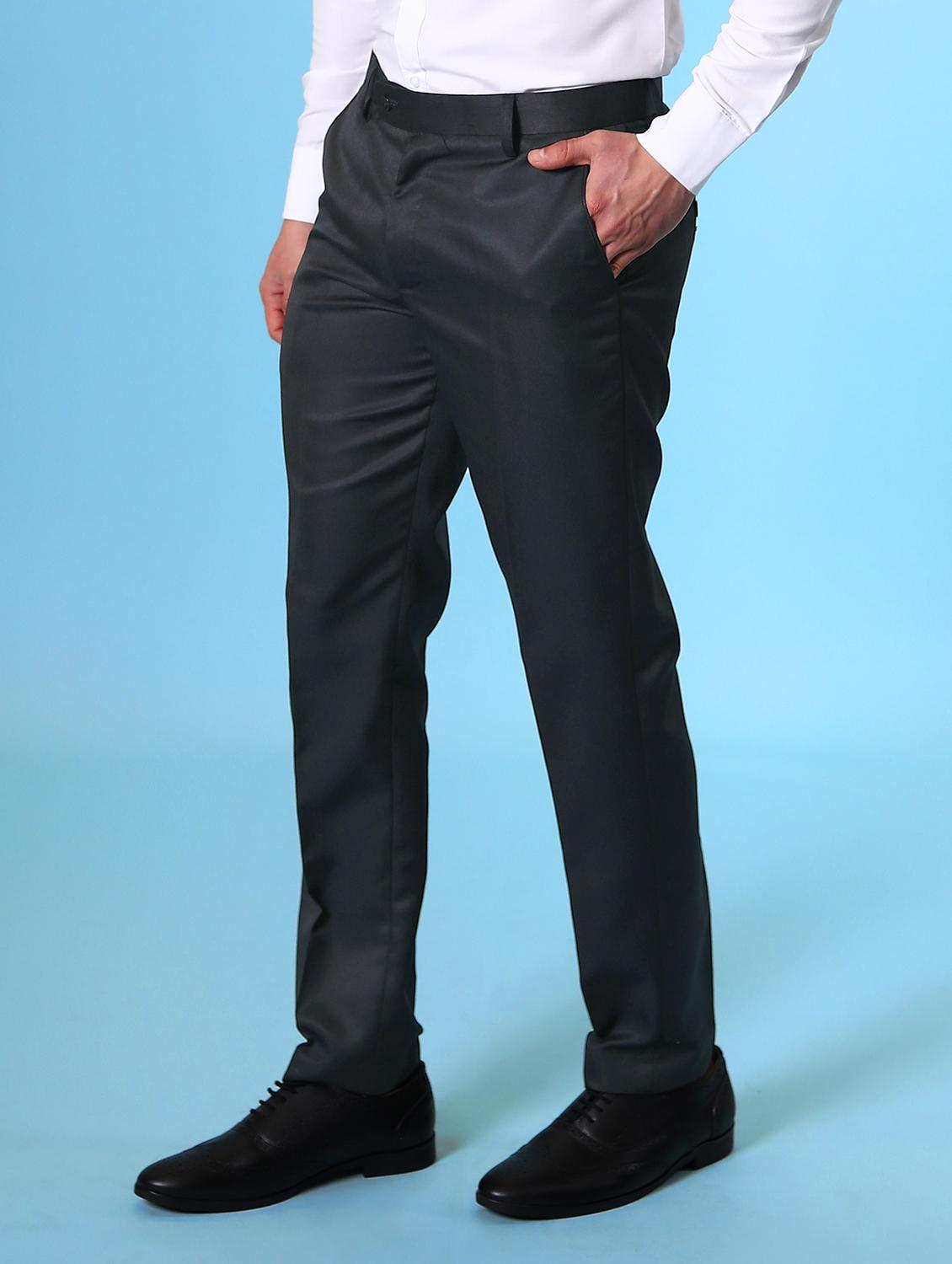 pack of 2 solid formal trousers - 20072504 - Zoom Image - 14
