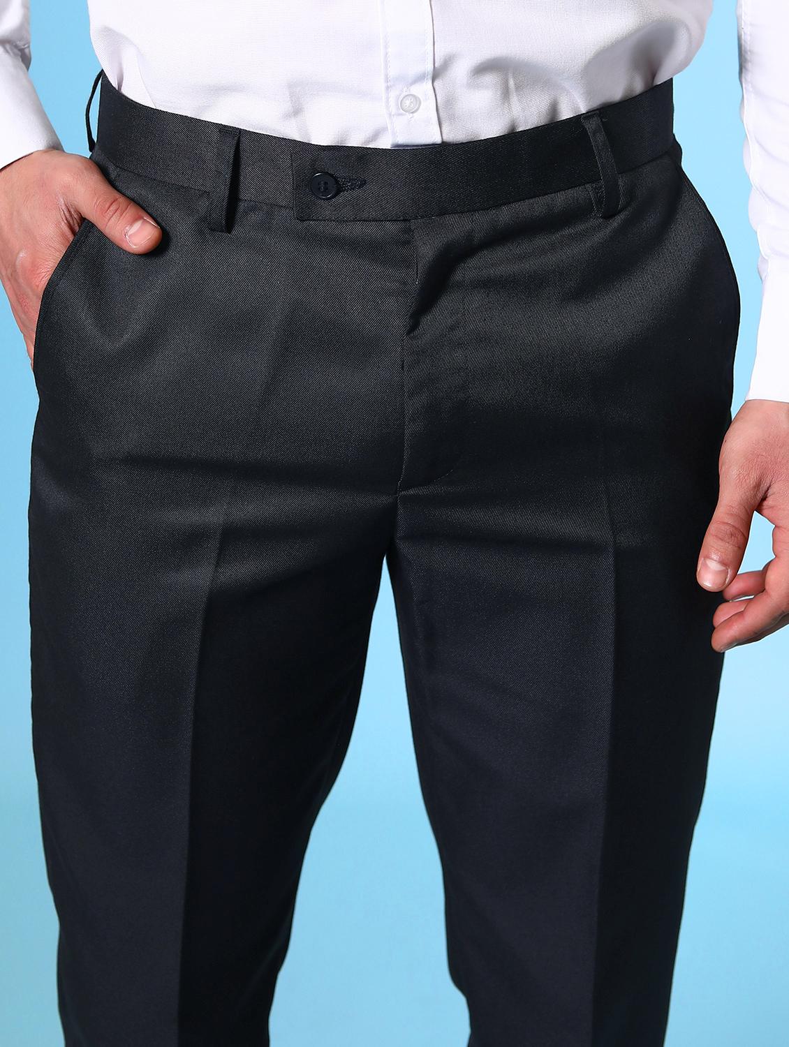 pack of 2 solid formal trousers - 20072504 - Zoom Image - 4