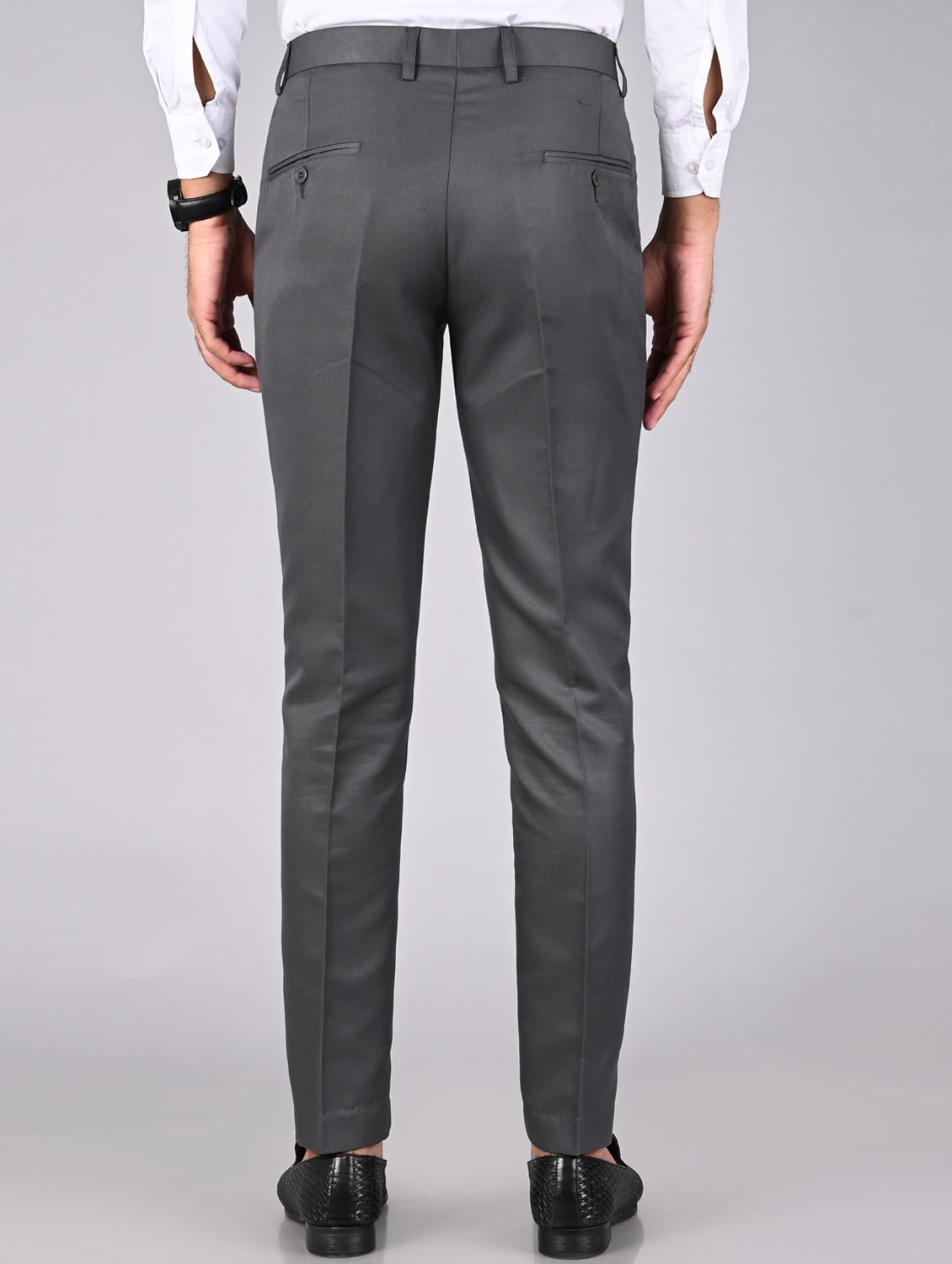 pack of 2 solid formal trousers - 20072520 - Standard Image - 3