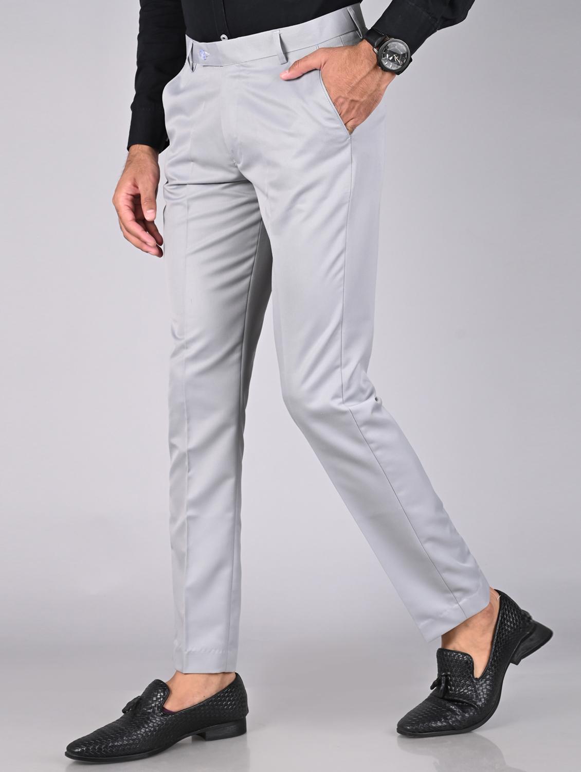 pack of 2 solid formal trousers - 20072520 - Standard Image - 5