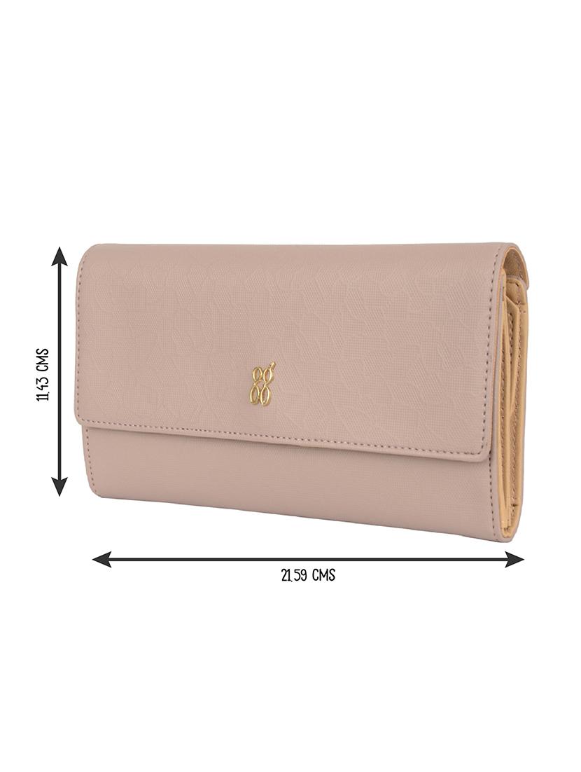 pink pvc wallet - 20076724 - Standard Image - 3