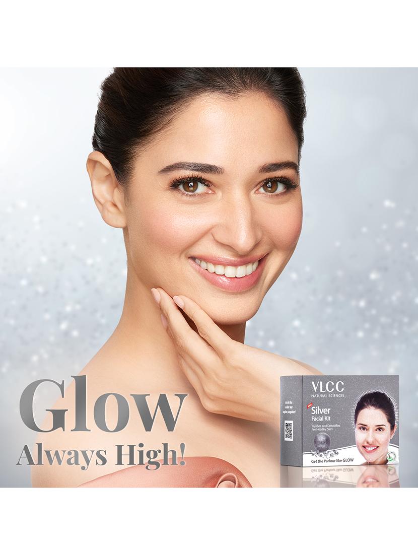 vlcc silver facial kit - 60 g - for skin purifying facial with silver - 20085549 - Zoom Image - 7