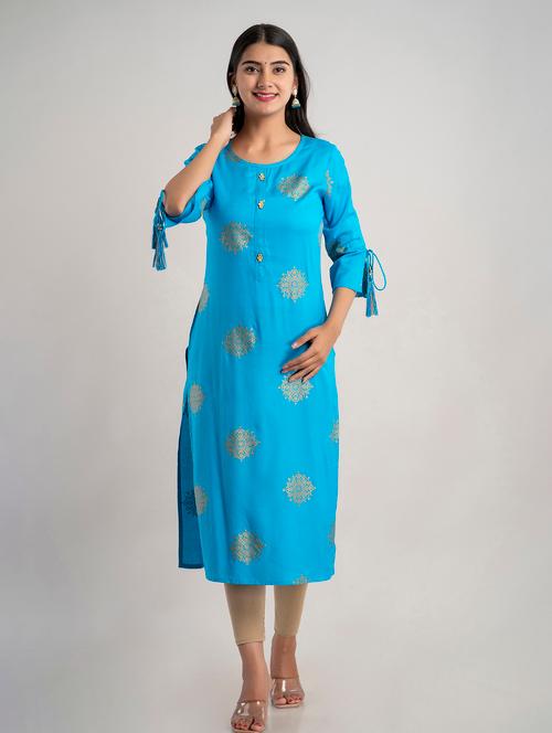 women's straight kurta - 20129555 -  Standard Image - 0