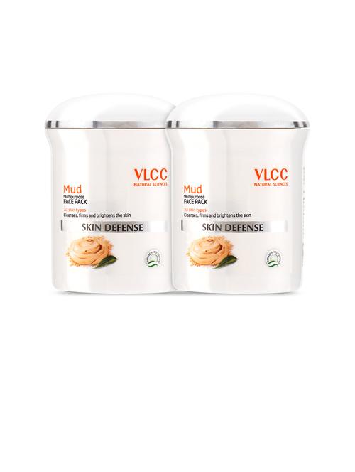 vlcc skin defense mud face pack - 70 g ( pack of 2 ) - 20132344 - Standard Image - 0