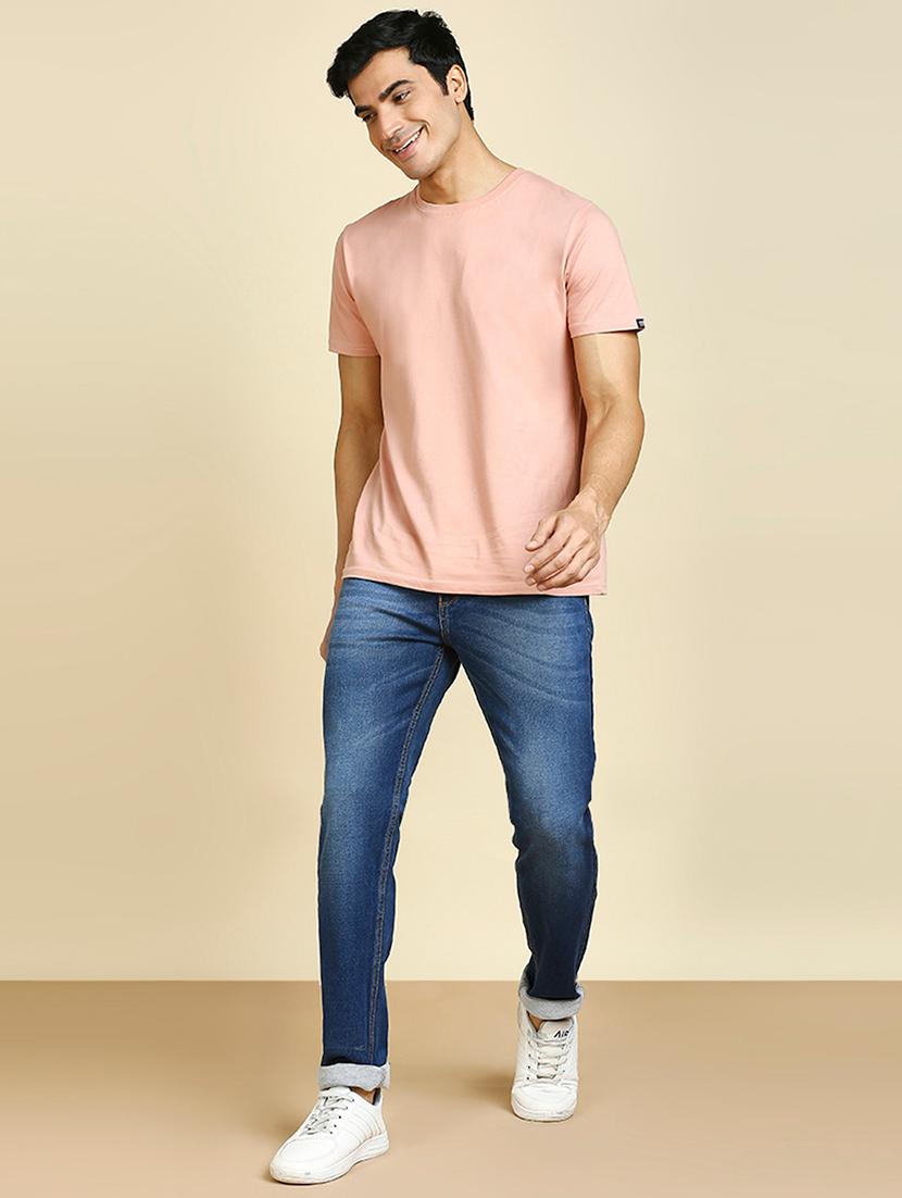 mens slim fit plain jeans - 20133489 - Standard Image - 3
