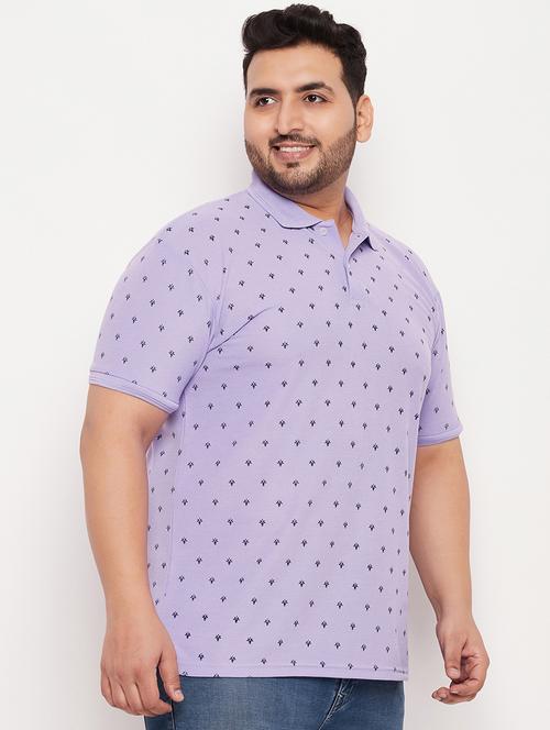 plus size printed polo t-shirt - 20136505 -  Standard Image - 0