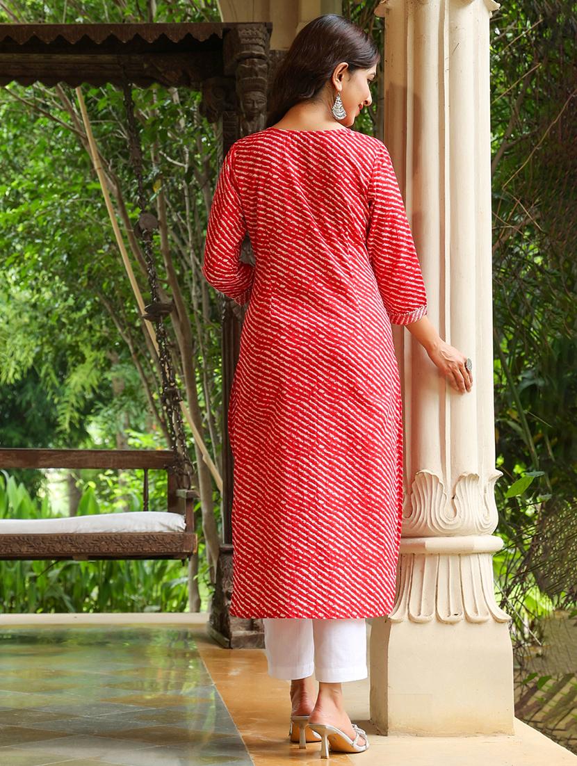 women's straight kurta - 20136773 - Zoom Image - 3