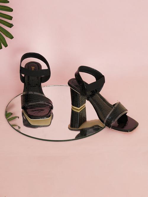 women ankle strap block heel sandal - 20160240 - Very Small Image - 1