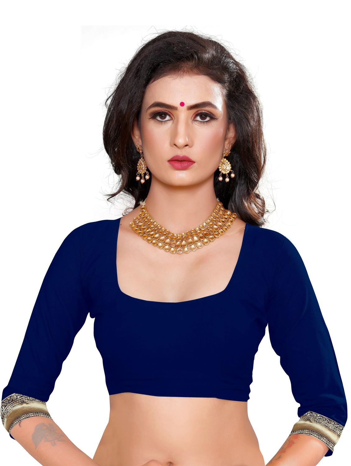 women's banarasi saree with blouse - 20175438 - Standard Image - 3