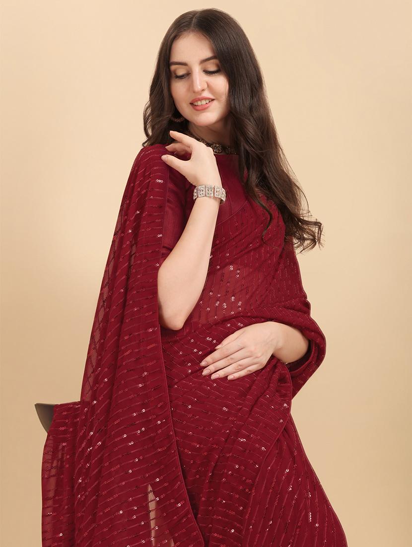 women's embellished saree - 20181805 - Zoom Image - 4