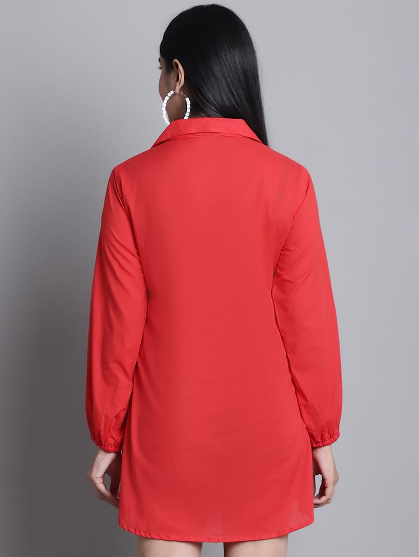 women's solid dress - 20187966 - Standard Image - 2