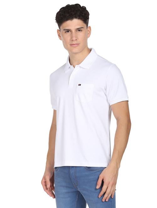 polo neck solid polo t-shirt - 20196847 - Very Small Image - 1