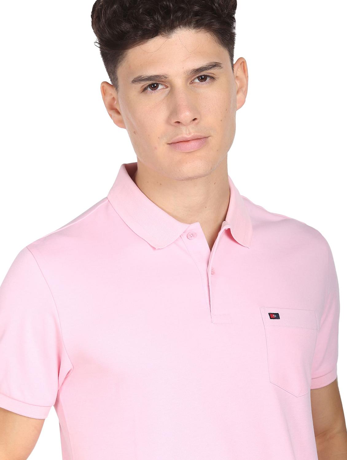polo neck solid polo t-shirt - 20196848 - Standard Image - 3