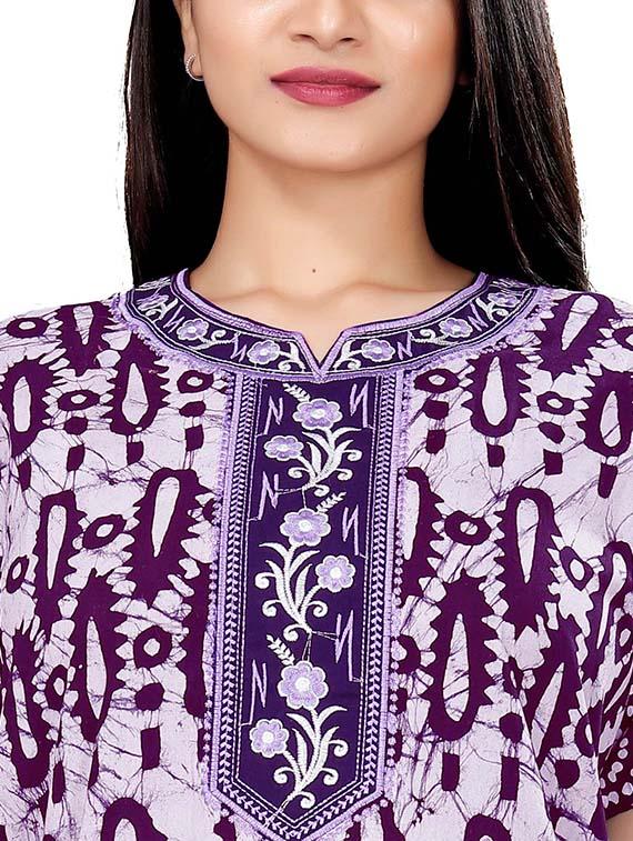 batik print nighty
