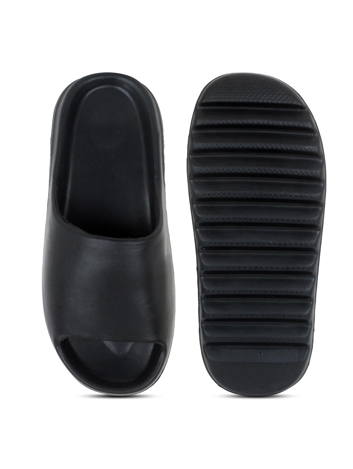 black eva slip on flip flops - 20240909 -  Standard Image - 3