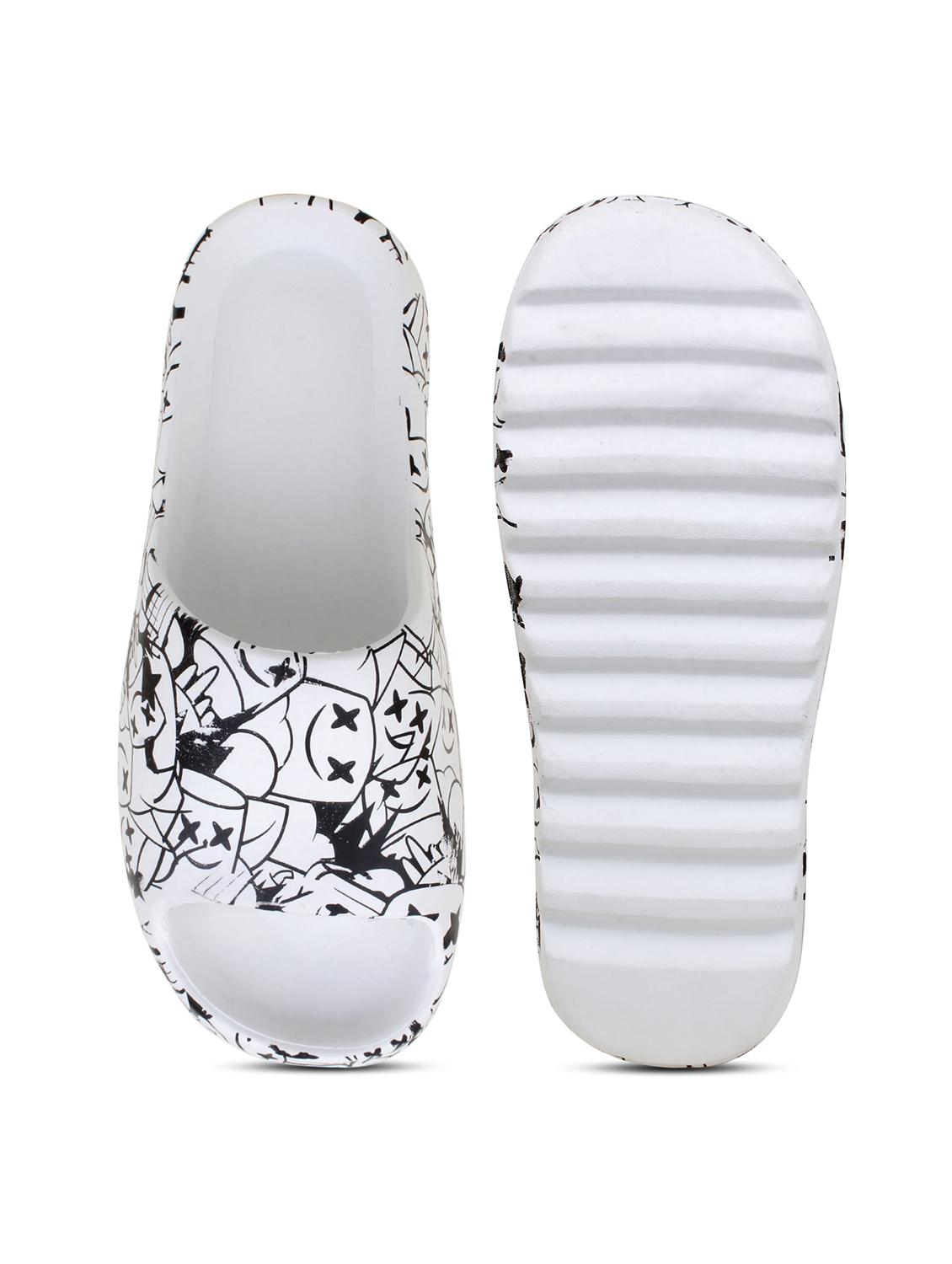 white eva slip on flip flops - 20240940 -  Standard Image - 3