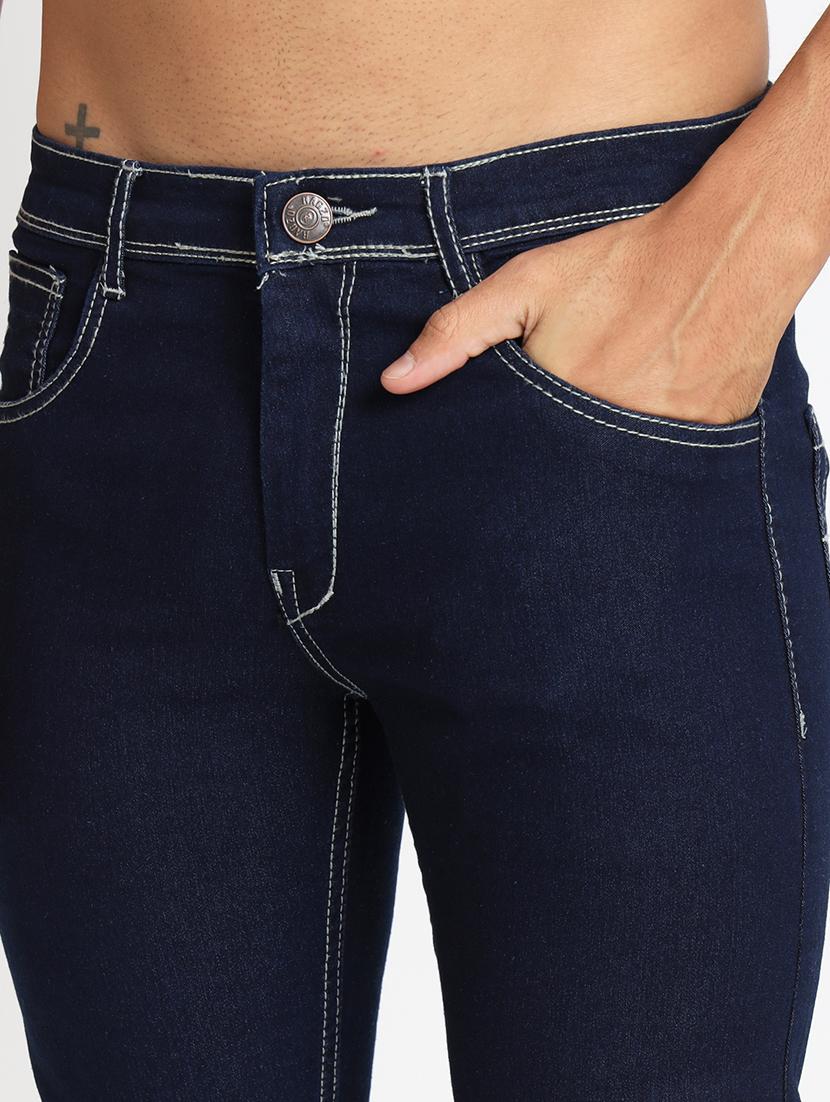 men plain jeans - 20244502 - Standard Image - 5