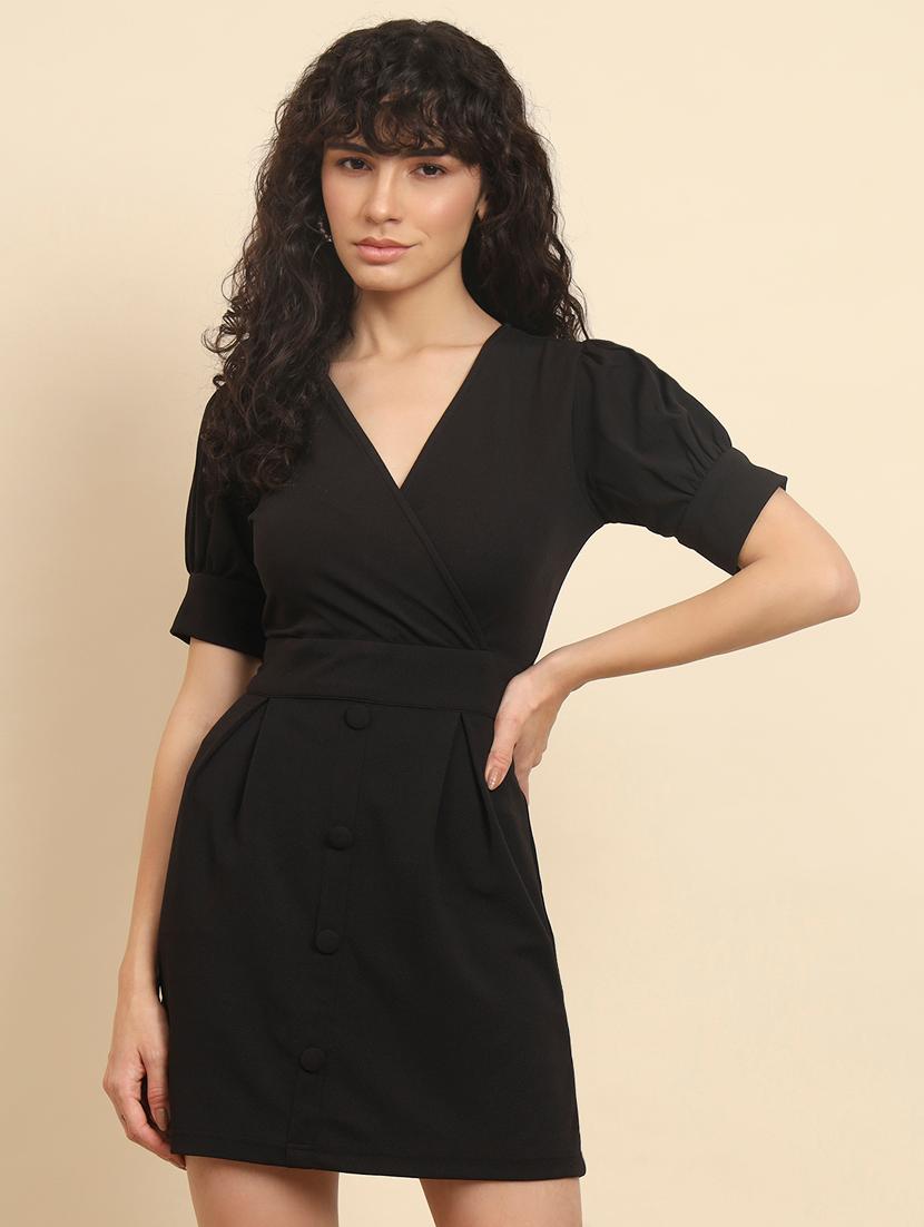 women's sheath solid dress - 20250986 -  Zoom Image - 0