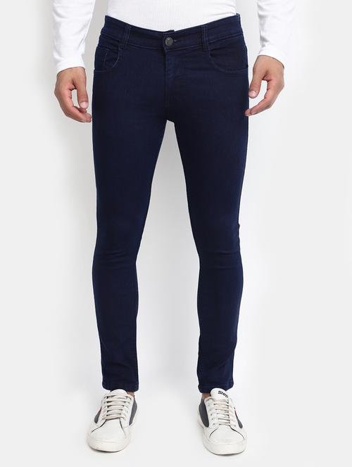 mens skinny fit plain jeans - 20284048 - Very Small Image - 1