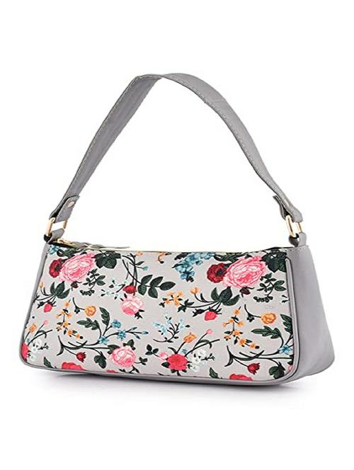 grey canvas hobo handbag - 20322568 - Very Small Image - 1