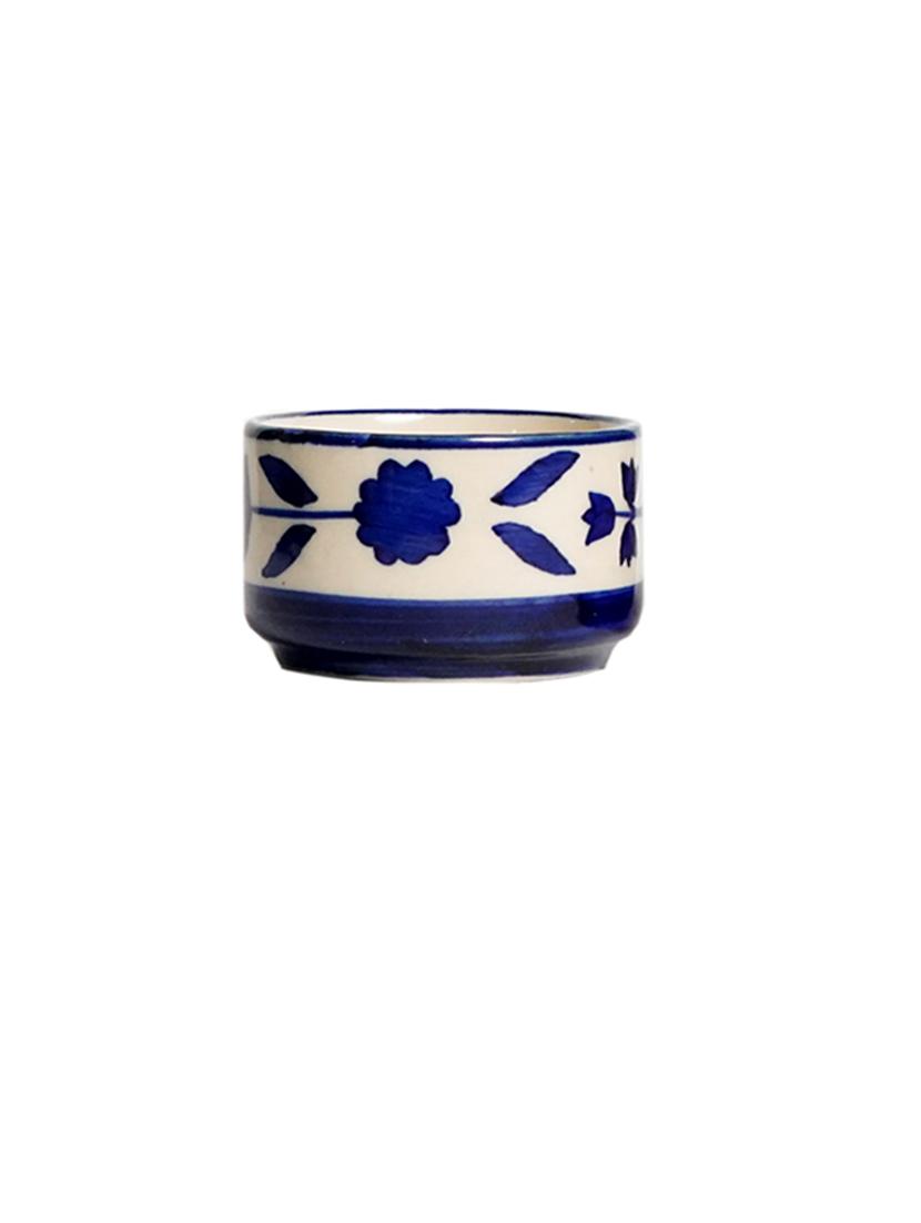freakway hand-painted multicolored ceramic bowls set ceramic vegetable bowl (multicolor, pack of 6) brown & white - 20322855 - Zoom Image - 3