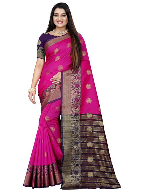 women's banarasi saree with blouse - 20336004 -  Standard Image - 0