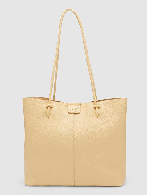 women yellow leatherette regular handbag - 20355092 - Very Small Image - 1