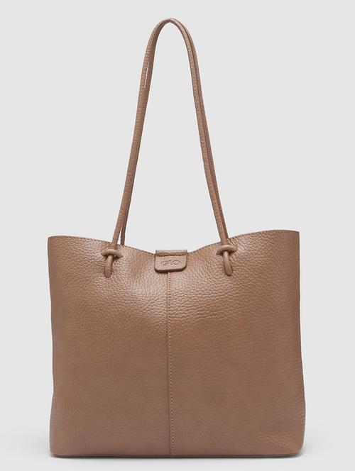 women brown leatherette regular handbag - 20355093 - Very Small Image - 1