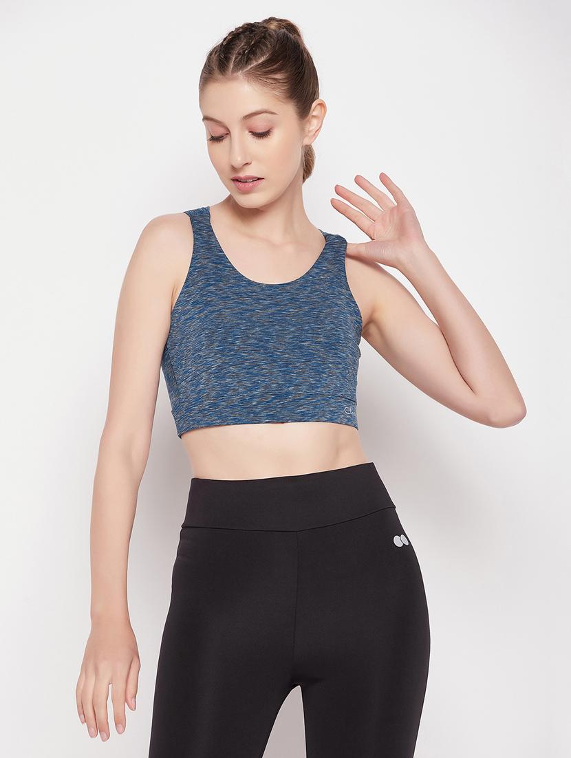 women multi color polyester sports bra - 20375444 - Zoom Image - 0