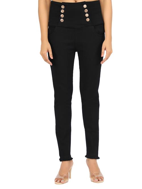 women's plain slim fit jeans - 20386645 - Very Small Image - 1