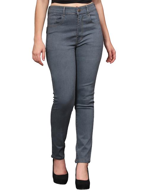 women's plain slim fit jeans - 20386662 - Very Small Image - 1