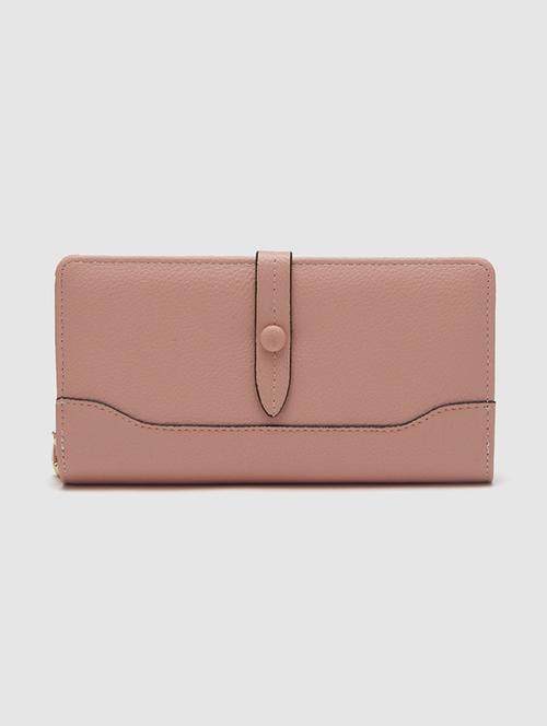 nude leather wallet - 20405758 - Very Small Image - 1