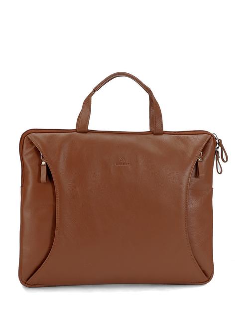tan leather laptop bag - 20408 - Very Small Image - 1