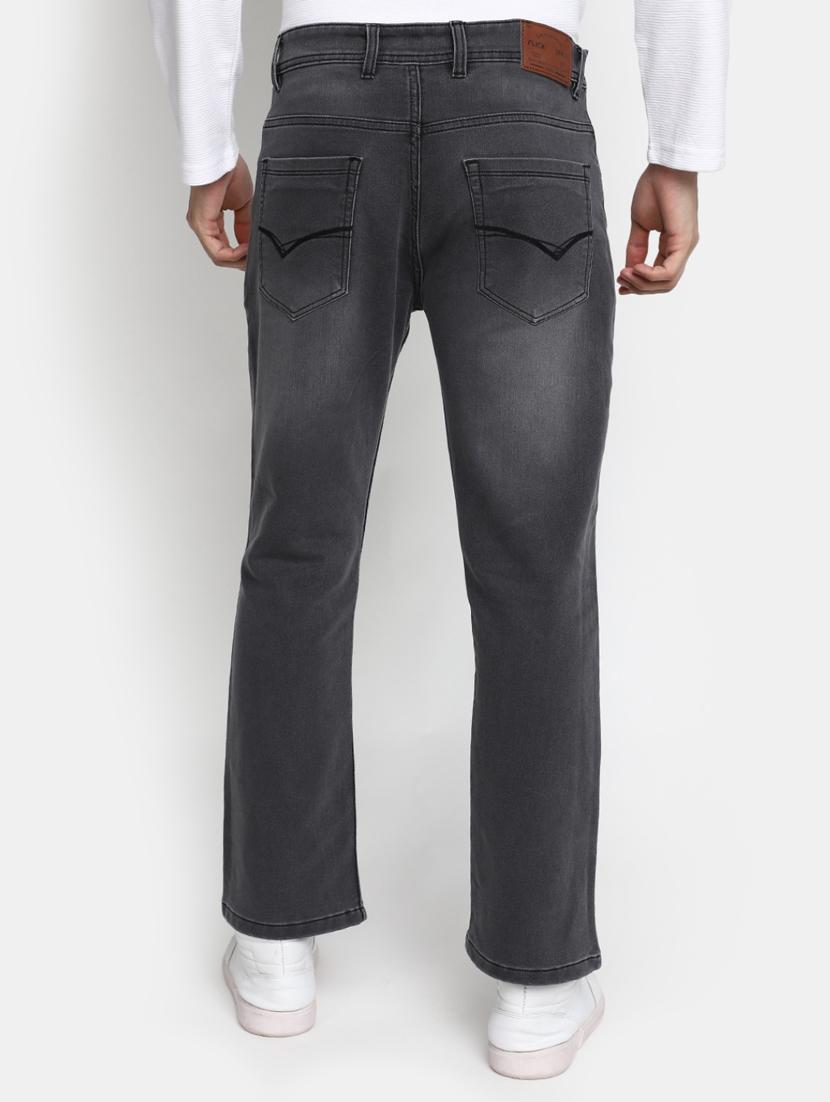 mens bootcut plain jeans - 20424557 - Standard Image - 2