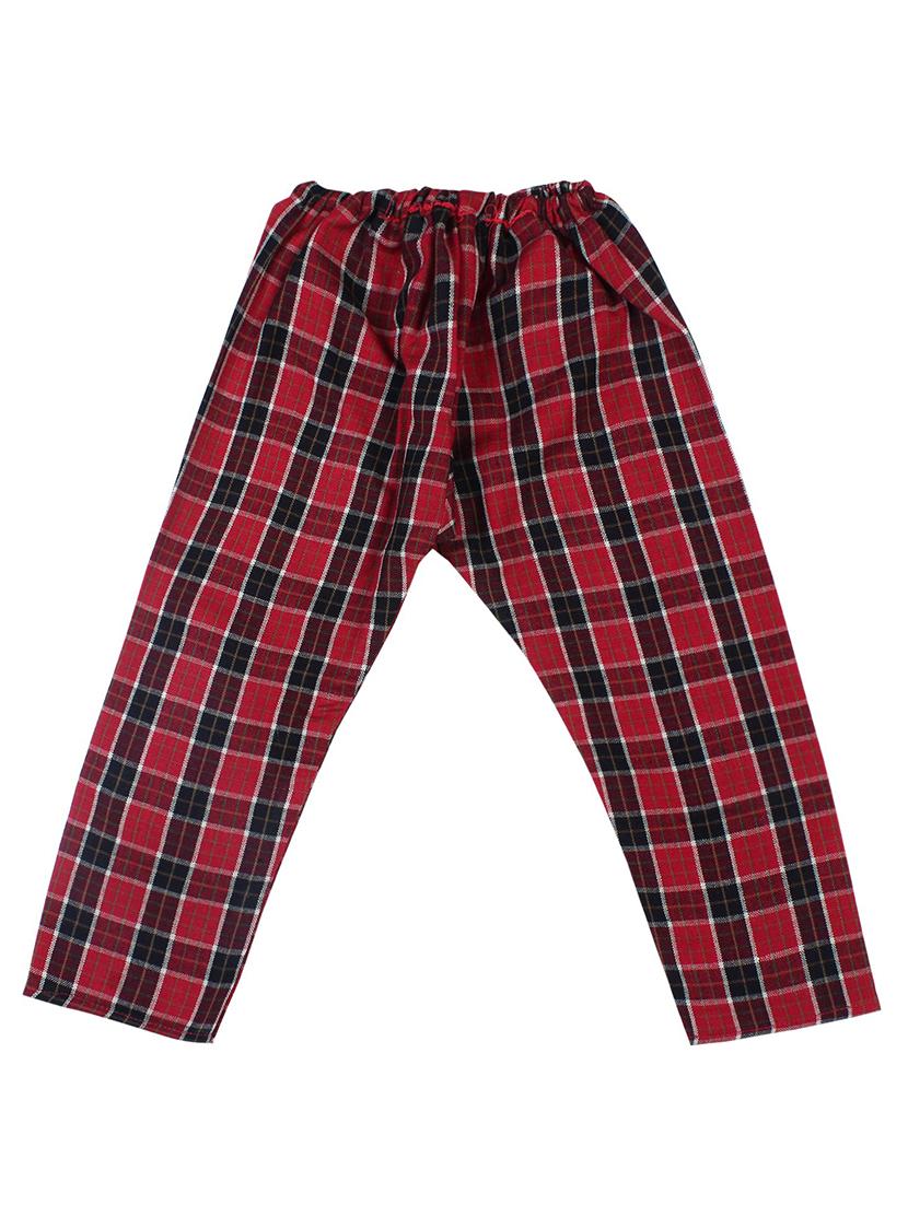 girls multi colored checked nightwear set - 20434459 - Standard Image - 3