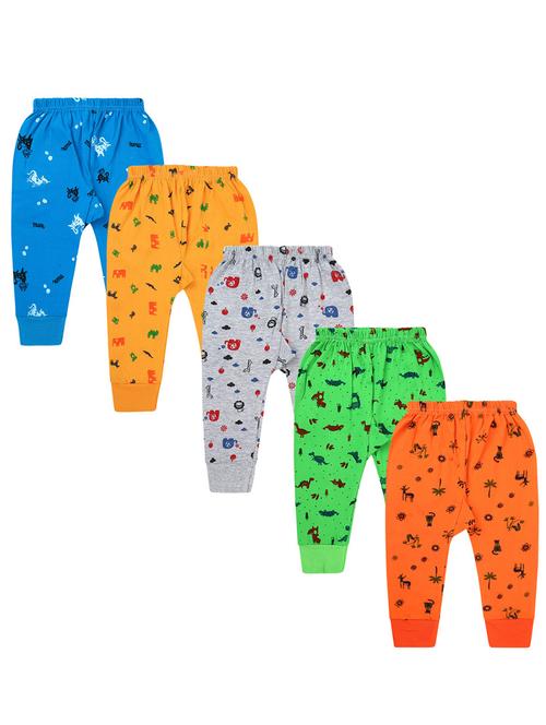 boys pack of 5 printed pyjama - 20436280 - Standard Image - 0