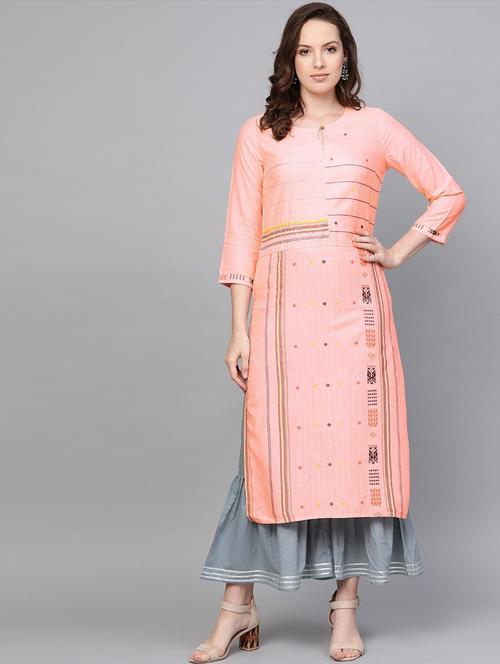 women embroidered kurta sharara set  - 20473051 - Very Small Image - 1