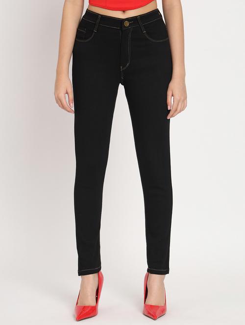 women's plain slim fit jeans - 20483865 - Very Small Image - 1