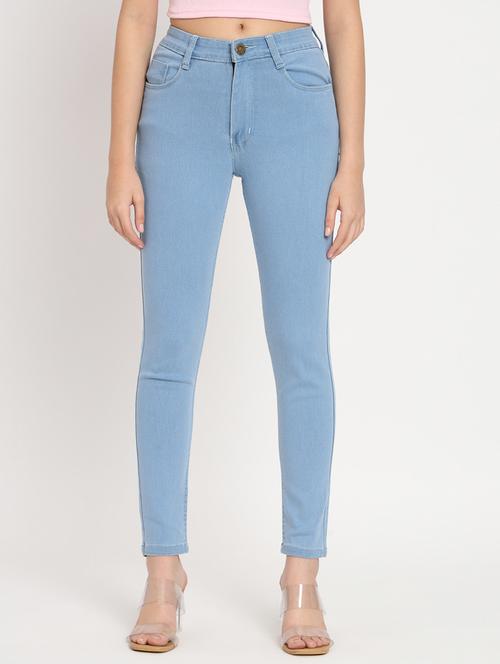 women's plain slim fit jeans - 20483874 - Very Small Image - 1