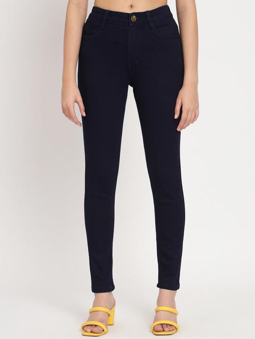 women's plain slim fit jeans - 20484646 - Very Small Image - 1