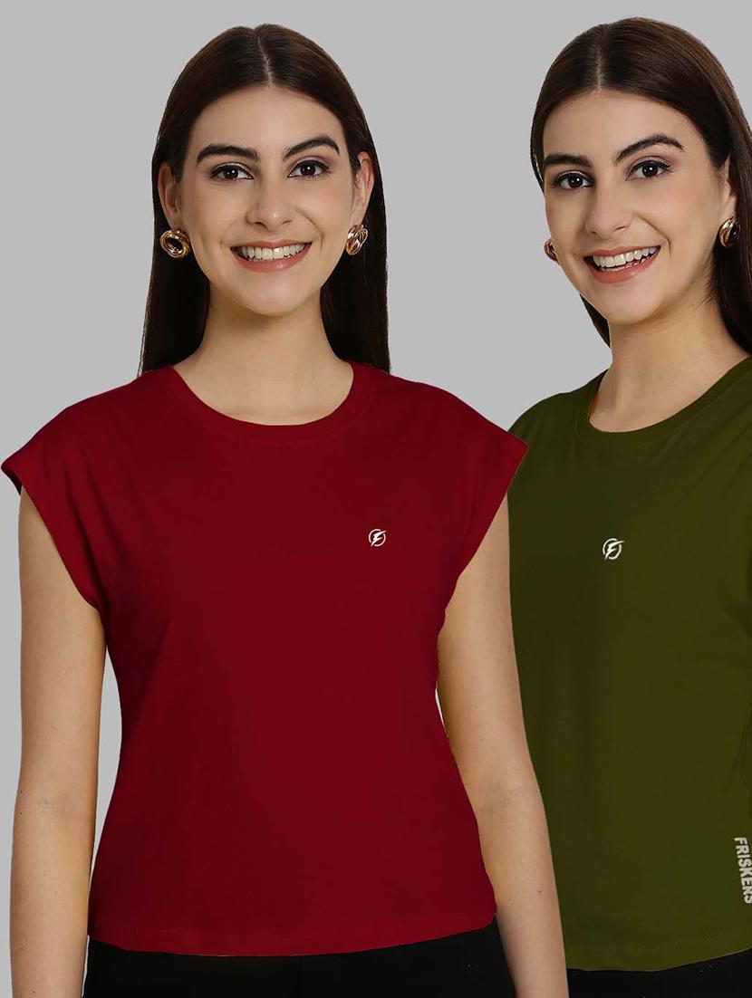 women's t-shirt combo - 20490754 - Zoom Image - 0