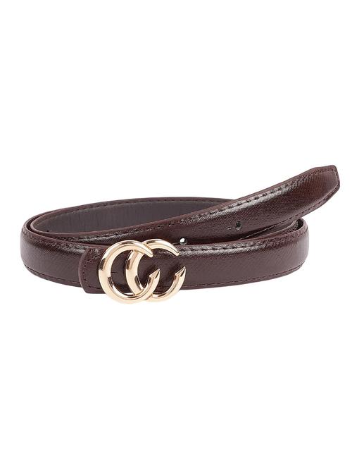 zevora leather belt for women and girls - 20496812 - Very Small Image - 1