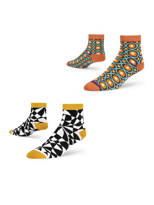 women set of 2 ankle length socks - 20498438 - Very Small Image - 1