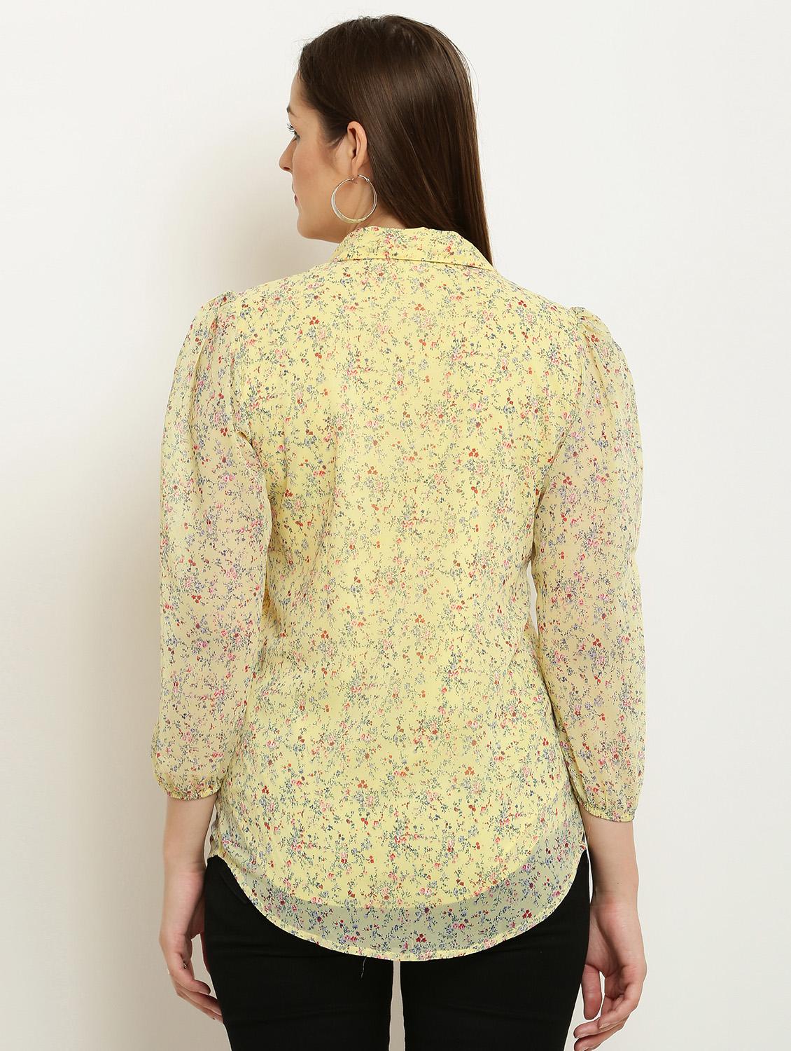 floral printed regular shirt - 20498753 - Standard Image - 2