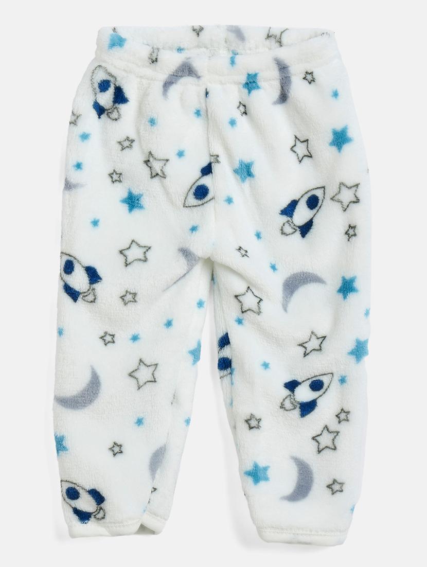 kids white printed jhabla & pant - 20541738 - Standard Image - 4