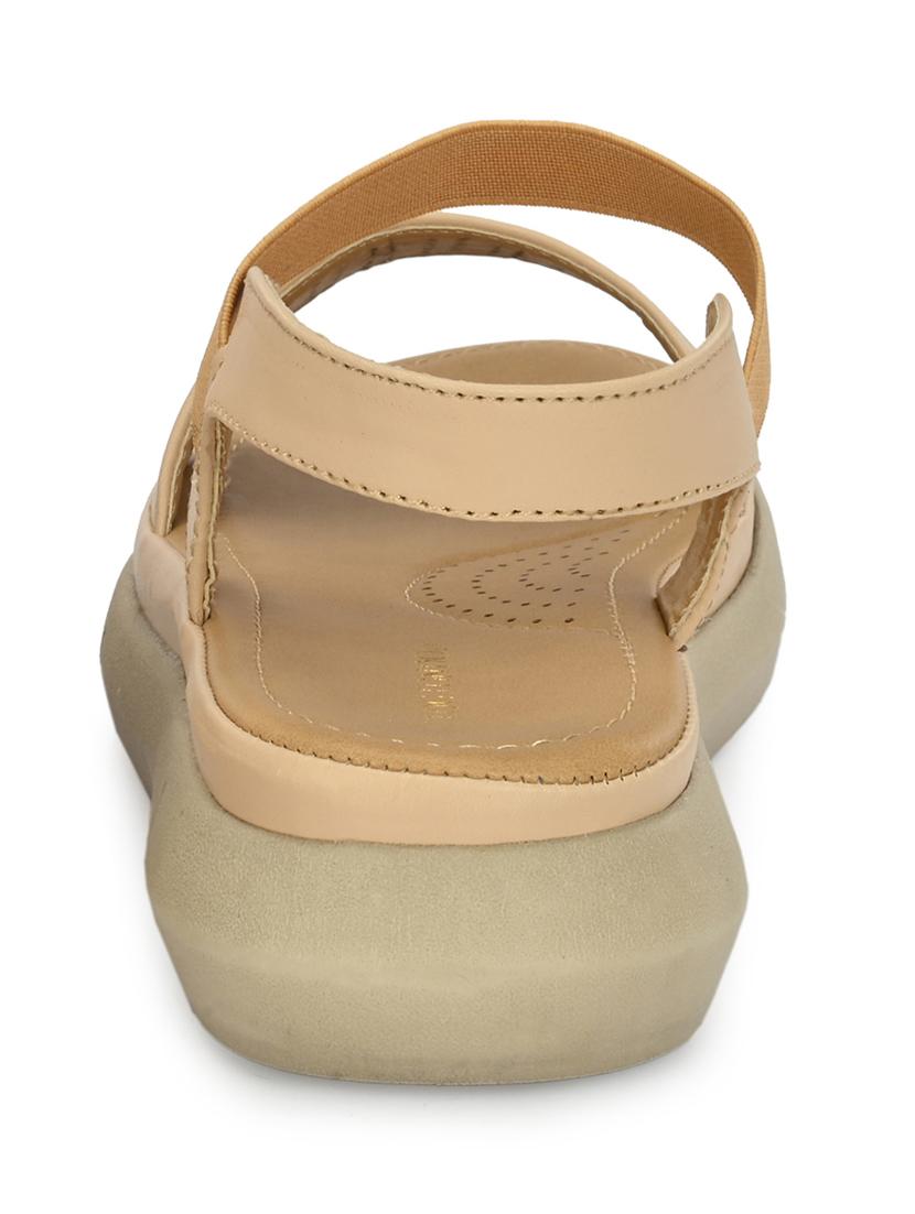 beige ankle strap sandal - 20560220 - Zoom Image - 4
